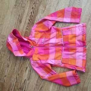 (4-5) xmtn Youth Girls Size XS Color Block Lightweight Jacket Soft Interior